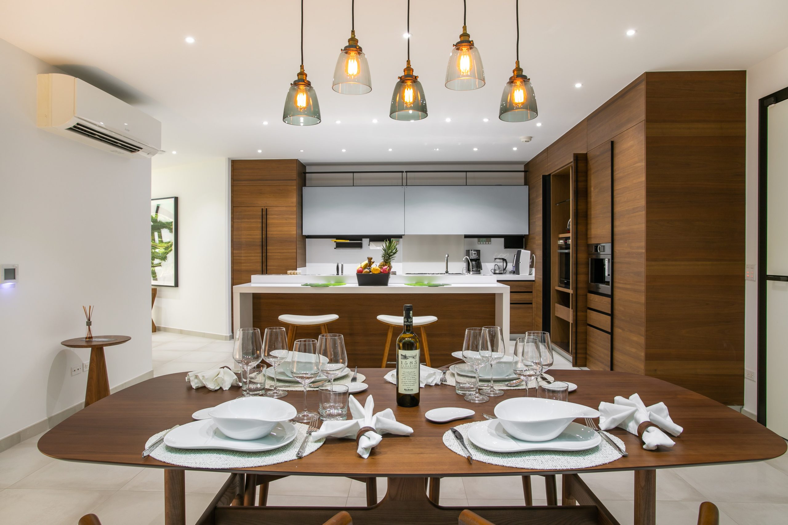 Dining in luxury with your own full kitchen